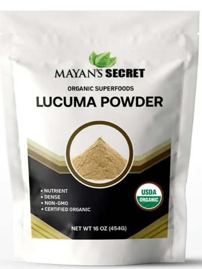 Mayan’s Secret Certified Organic Lucuma Powder, 16 Ounce