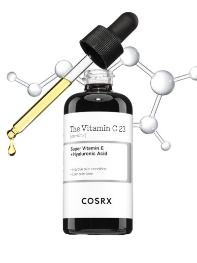 COSRX Pure Vitamin C 23% Serum with Vitamin E & Hyaluronic Acid, Brightening & Hydrating Facial Serum for Fine Lines, Uneven Skin Tone & Dull Skin, 0.7oz/20g, Korean Skincare